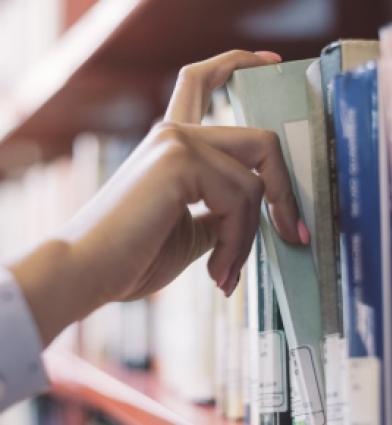 books-on-shelf