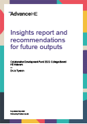 College-Based HE Network: Insights report and recommendations for future outputs