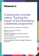 Cracking the concrete ceiling: Tracking the impact of the Diversifying Leadership programme