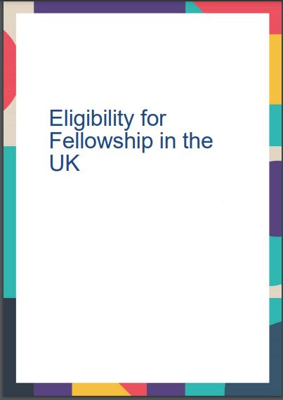 Eligibility for Fellowship – February 2018