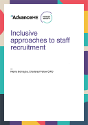 Inclusive approaches to staff recruitment