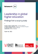 Leadership in global higher education - findings from a scoping study