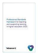 Professional Standards Framework for teaching and supporting learning in higher education 2023