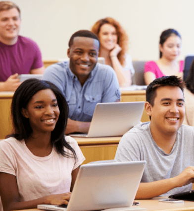 students in lecture